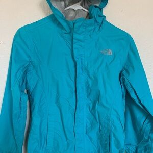 The North Face Aqua Blue Jacket SIZE L ( Girls)